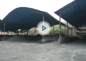 湖南郴州锰矿粉压球机生产线